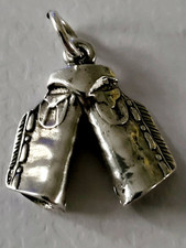 Vintage Sterling Silver Cowboy Chaps, Lovely Item In Excellent Condition