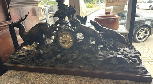 Rare monumental antique black - monumental,