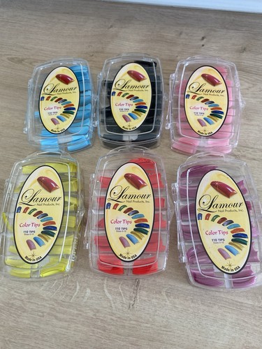 Lamour nail products coloured - nail,