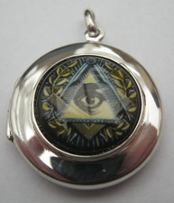 A Solid Silver & Enamel Albert