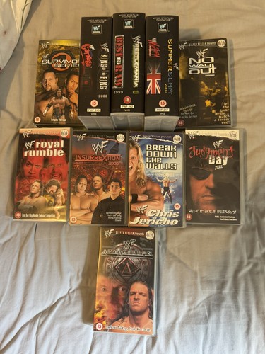 Wwf vintage vhs video - vhs,