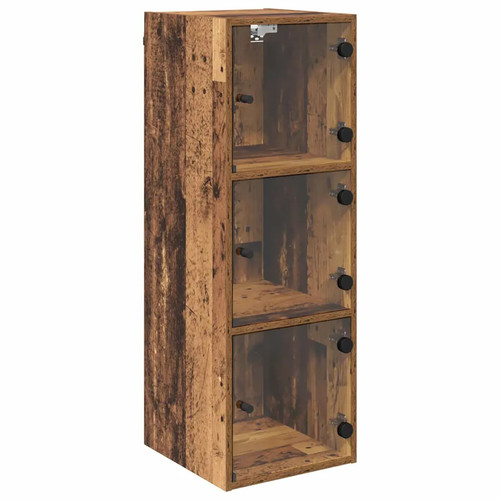 Wall cabinet with - with, glass