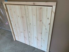 Side Hinged Hung Timber Wooden