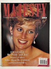 Majesty Magazine Volume 12 No. 1 - Princess Diana Prince, Earl Spencer, Royalty