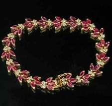 Lab Created 12Ct Marquise Ruby