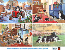 Border Collie Farm Dog Jigsaw