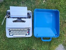 typewriter vintage Underwood 378 Portable With Case 1980's