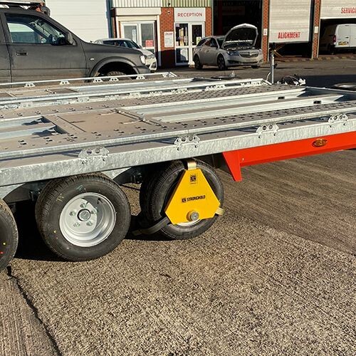 Wheel clamp for - for, brian