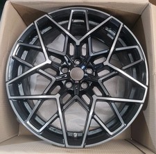 1x 813M 20” Genuine BMW M8 F91 F92 F93 M5 F90 FRONT Alloy Wheel Black 8089568