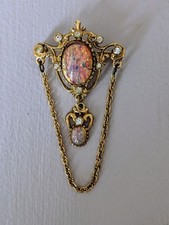 Signed Sphinx Gold-tone Foiled