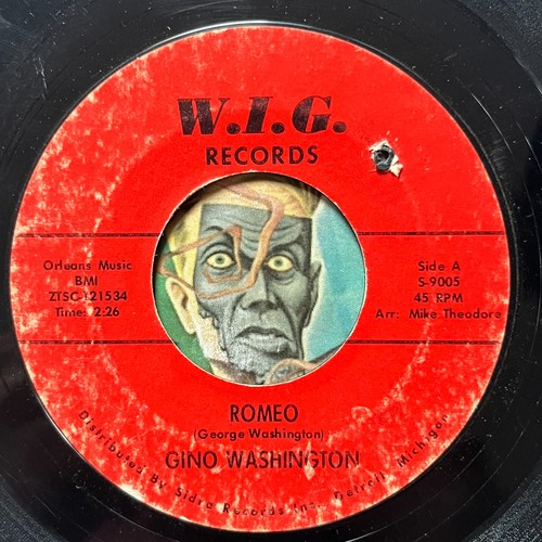 Hear gino washington romeo - 45,