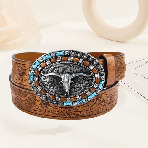 Vintage buckle belt - vintage,