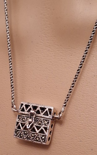 Vintage 925 silver perfumette - 925,