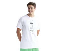 Nike Stack Logo Tee White UK S-2XL