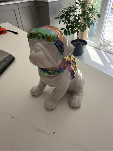 Bulldog goggles scarf - w/,