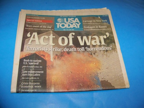 Usa today september 2001 - usa,
