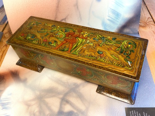 Hunting dogs and stag - , vintage