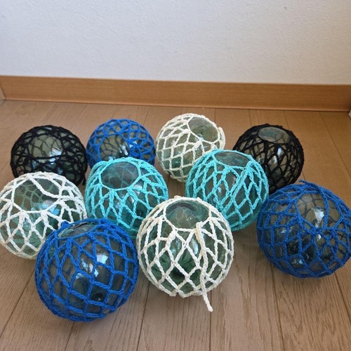 Glass fishing float buoy - glass,