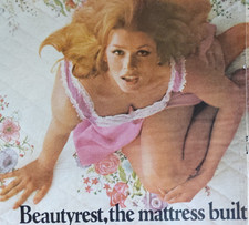 Vintage Retro 2-Pg 1970 Ad