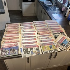 QUARTERBACK Weekly Newspaper NFL American Football Magazine Job Lot 1980s