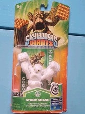 Skylanders - White Snow Flocked Stump Smash - free postage 