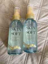 2x Avon Skin So Soft Enhance and Glow Airbrush Spray New FREE P&P