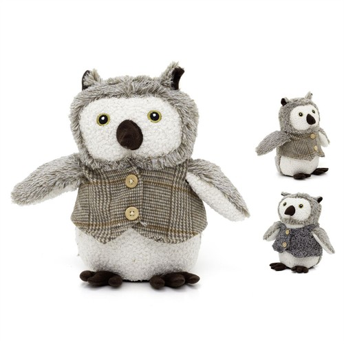 Fabric owl doorstop cute - fabric, |
