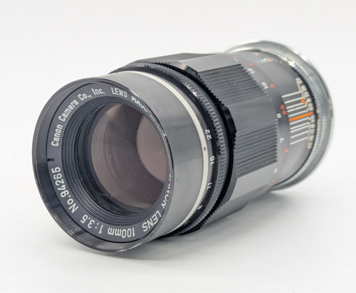 Video exc canon 100mm - canon,