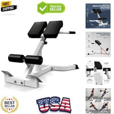 Roman Chair Back Extender - Angle & Height Dual Adjustable Hyperextension Ben...