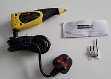 Tile Force Electric Grout Remover with 2 Cobalt Remover Tips