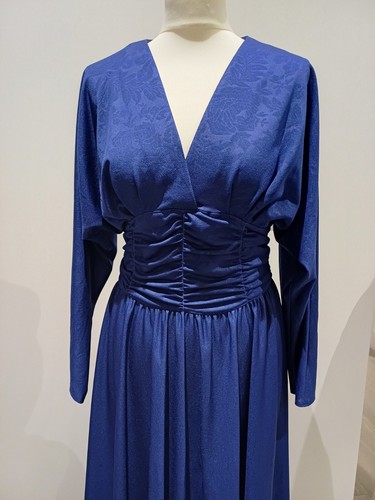 80s vintage maxi dress size - vintage,