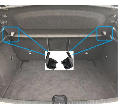 Parcel shelf hinges bracket - hinges, /bracket