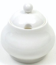 Maxwell & Williams Sugar Bowl Pot with Lid White Traditional Dishwasher Safe