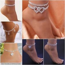 Women Heart Anklet Bracelet