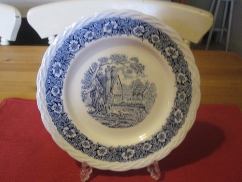 Vintage countryside blue - vintage, &