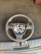 Sport Steering Wheel BMW F10 F11 Black Leather Paddle Shift