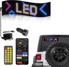 Car LED Sign Bluetooth APP LED