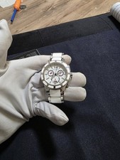 Pandora Imagine Grand C watch  white ceramic bezel and a stainless steel case