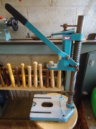 Vintage wolf drill pillar - wolf,