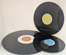 Glass Hand Painted 3 Tier LP