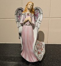 Bradford Edition Angelic Inspirations Figurine - Angel of Love