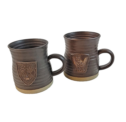 Vintage york rose mugs hand - york,