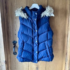 GAP Navy Blue Puffer Gilet