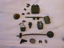 5" action figure and items ,not tommy gun or action man