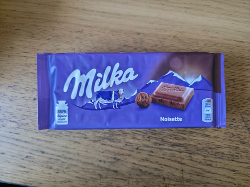 Milka noisette collectable - milka,