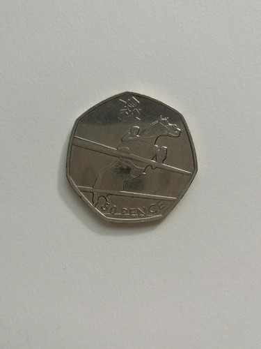2011 50p olympic - olympic, equestrian