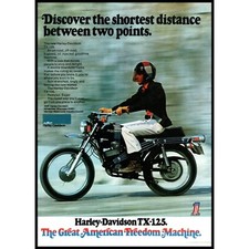 1972 Harley Davidson TX-125
