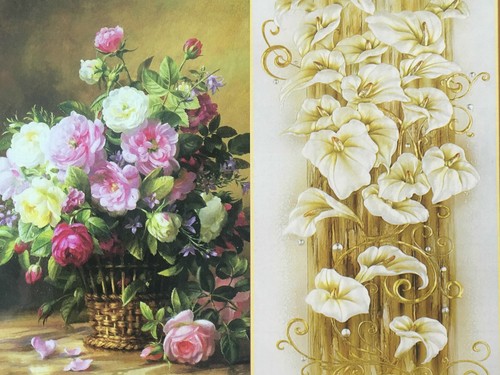 Printed cross stitch - printed,