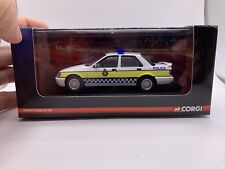 Vanguards Corgi 1:43 Ford Sierra Sapphire Cosworth Isle Of Man Police VA10008