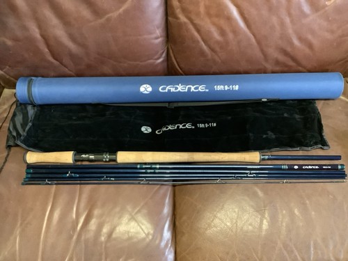 Cadence salmon fly - fly, rod